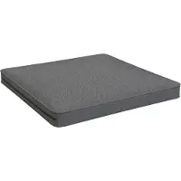 Pokar Loungekissen Sitzauflagen Sitzkissen Sitzpolster, Farbe:Grau, Size:Sitzkissen 60x60