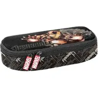 Paso Federmäppchen Federmappe Federtasche Case Leer Avengers AV22II-013 Schwarz Bunt Jungen