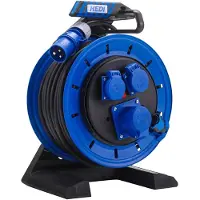 Hedi K740N2TFC Vollkunststoff Camping Kabeltrommel „Generation 7 Champion“ 40m