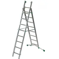 Facal Mehrzweckleiter SUPERPRIMA S600 2-teilig 8+9 Sprossen