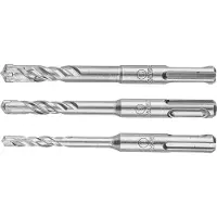 GRUPA TOPEX SDS Plus Betonbohrer-Set Quatro, 3er-Set - 6, 8, 10 x 110 mm