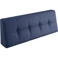 Sunnypillow Palettenkissen Verona Rückenkissen 120x40x20/10cm Cobalt