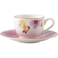 Villeroy & Boch Mariefleur Basic, Set, Mehrfarbig, Porzellan, Espresso, 1 Stück(e), 235 g