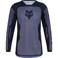 FOX 180 Shield Jugend Motocross Jersey, schwarz/dunkelgrau, YM