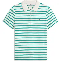Tommy Hilfiger "1985 Slim Fit Pique Premium" mit Logostickerei, Seitenschlitze