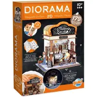 Buki France Buki Diorama boulangerie, Bastelset für Kinder, 10 Jahr(e), Batterien erforderlich, Mehrfarbig