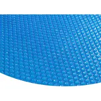 Zelsius Solarfolie, rund | Ø 5 m | blau | 400µ | Poolabdeckung, Folie für Pool