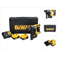 DeWalt DCH 273 P2 Akku Kombihammer 18 V 2,1 J SDS Plus Brushless + 2x Akku 5,0 Ah + Ladegerät + Koffer