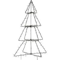 Star Trading LED-Lichterbaum "Foldy", 300 warmwhite LED