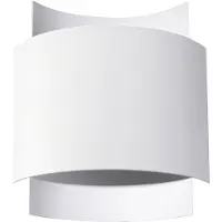 Sollux Wandleuchte IMPACT weiß 1xG9 8W Stahl 23x11x22cm