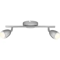 Globo Lighting Globo Nempa Strahler Nickel matt, 2xLED; 56201-2