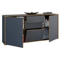 VCM Holz Kommode Sideboard Salia Breite 160 Schublade