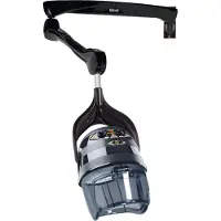 Comair Ceriotti Trockenhaube Equator 3000, 2 Geschwindigkeiten Mit Wandarm schwarz 1000W