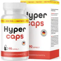 Glory Products OÜ Hyper Caps | mit Panzenextrakten, Mineralstoffen und Vitaminen | 90 Kapseln Inhalt pro Dose