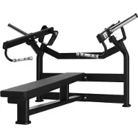 Tunturi Platinum – Horizontale Brustpresse – Plate Loaded – Fitnessgerät – Plate-Loaded Homegym – Maximale Belastung 300 kg – V-Serie