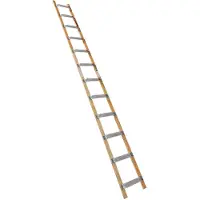 Euroline Holz/Alu Dachdeckerleiter 12 Sprossen