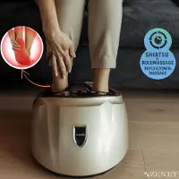 Zenet Zet-762 Shiatsu-Fußmassagegerät Fußmassage mit Akupressur, Kompressions- & Wärmefunktion