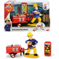 Dickie Toys Feuerwehrmann Sam mit Wasserspritzfunktion