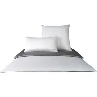 JOOP! Mako-Satin Bettwäsche-Garnitur 4040 Micro Pattern 150x220cm, Farbe haselnuss