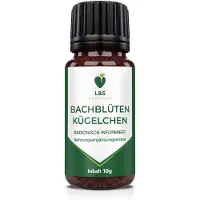 LS & C Nutrition | Bachblüten Kügelchen mit ausgewählten Blütenessenzen 1x10 g Kugeln