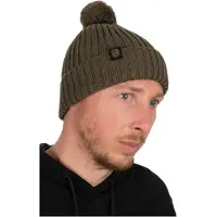 FOX Merino Bommelmütze Wollmütze Beanie
