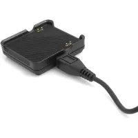 System-S USB Dockingstation Ladegerät Ladestation Cradle Dock für Garmin Vivoactive GPS-Smartwatch