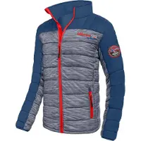 Nebulus Winterjacke meliert EMOTION Herren, warme Outdoorjacke, praktische & vielseitige Übergangs- & Winterjacke, P5894 - Herren, navy-rot, XXL