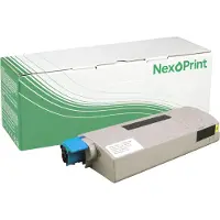NexoPrint Toner kompatibel zu Oki 44318605 Yellow C 711 WT C 711 N C 711 DTN C 711DN C 711 DM