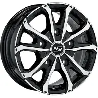 MSW Alufelge 48 Van 6.5X15 5X118 Et 65 Gloss Black Full Polished