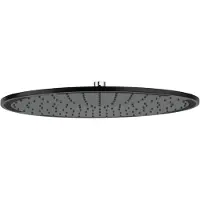 Kludi A-QA Kopfbrause, Metall-Kopfbrause, Ø 400mm, 6434087-00, Farbe: Mattschwarz / Chrom