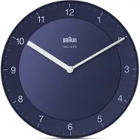Braun BC06BL-DCF Klassik Funkwanduhr
