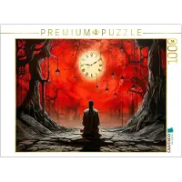 CALVENDO Puzzle Die Zeit | 1000 Teile Lege-Größe 64x48cm Foto-Puzzle für glückliche Stunden