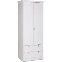 Intertrade Kleiderschrank weiß; 001737