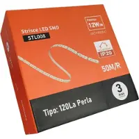 SOLOLED Professioneller 50-Meter-LED-Streifen für den Innenbereich - Natürliches Licht (4000 K), 24 V, 1375 lm/m, Schutzart IP20 - Schnittbreite: 1,8 mm