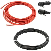 A-TroniX 30m Solarkabel mit 2x Solar-Kupplungsstecker und 2x Solar-Kupplungsbuchse