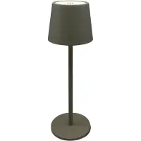 Coen Bakker Tischlampe usb dimmbar touch Metall taupe 3 Lichtfarben 40 LEDs 26cm