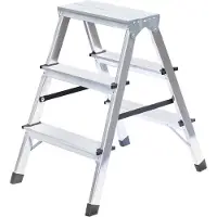 Proregal Haushaltsleiter beidseitig begehbar 2x3 Stufen