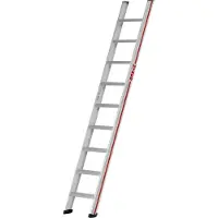 Hymer Stufenanlegeleiter mit 8-fach vollvernieteter Stufen 9 Stufen