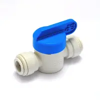 Alapure Anschlussstück mit Ventil für Wasserschlauch 1/4"