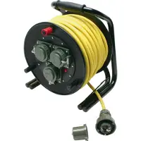 Dönges Leitungsroller THW 230 V, 16 A (THW Energieverteiler)