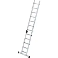 Proregal Stufen-Anlegeleiter mit Standard-Traverse 12 Stufen