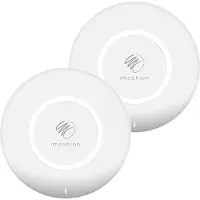 IMoshion 2 Pack Qi Soft Touch Wireless Charger - Kabelloses Ladegerät - 10 Watt - Weiß