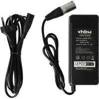 VHBW Ladegerät kompatibel mit NCM London ab 2014, Essen ab 2015, Rome ab 2016, Paris ab 2014 Fahrradakkus, E-Bike - Für Akkus, mit XLR Anschluss 100 W