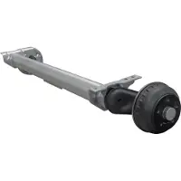 Al-Ko Gebremste Achse 1350 kg 1260 mm für schwere Anhänger und Autotransporter