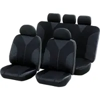 Unitec 84987 Sitzbezugset Twintex 14-Teilig Auto 5 Sitzer