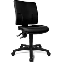LÜLLMANN Topstar Bürodrehstuhl Bandscheiben Drehstuhl Bürostuhl schwarz 210150