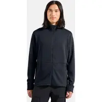Odlo Sweatjacke Herren Grid Fleece Black Melange-S