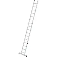 MUNK Günzburger Steigtechnik MUNK Anlegeleiter mit Traverse 16 Sprossen