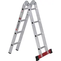 Euroline Premium 317 Klappleiter 2x4 Sprossen