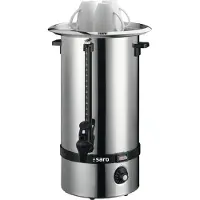 Saro HOT DRINK, 2400 W, 230 V, 50 Hz, Schwarz, Edelstahl, Edelstahl, 19 l
